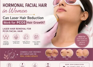 laser hair removal for PCOS facial hair